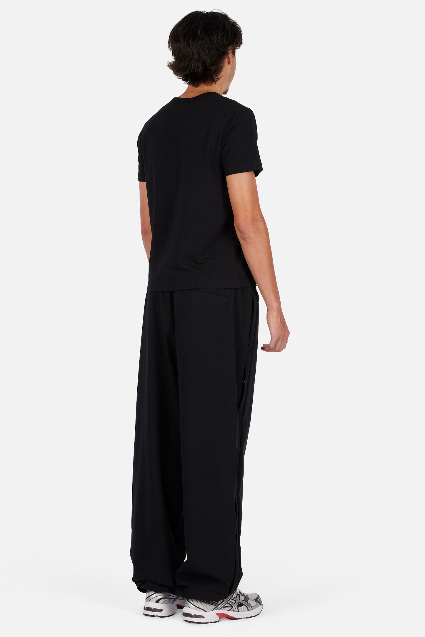 Athletic Snap Pants Black/Red