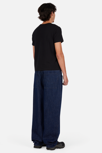 Baggy Denim Pants Indigo