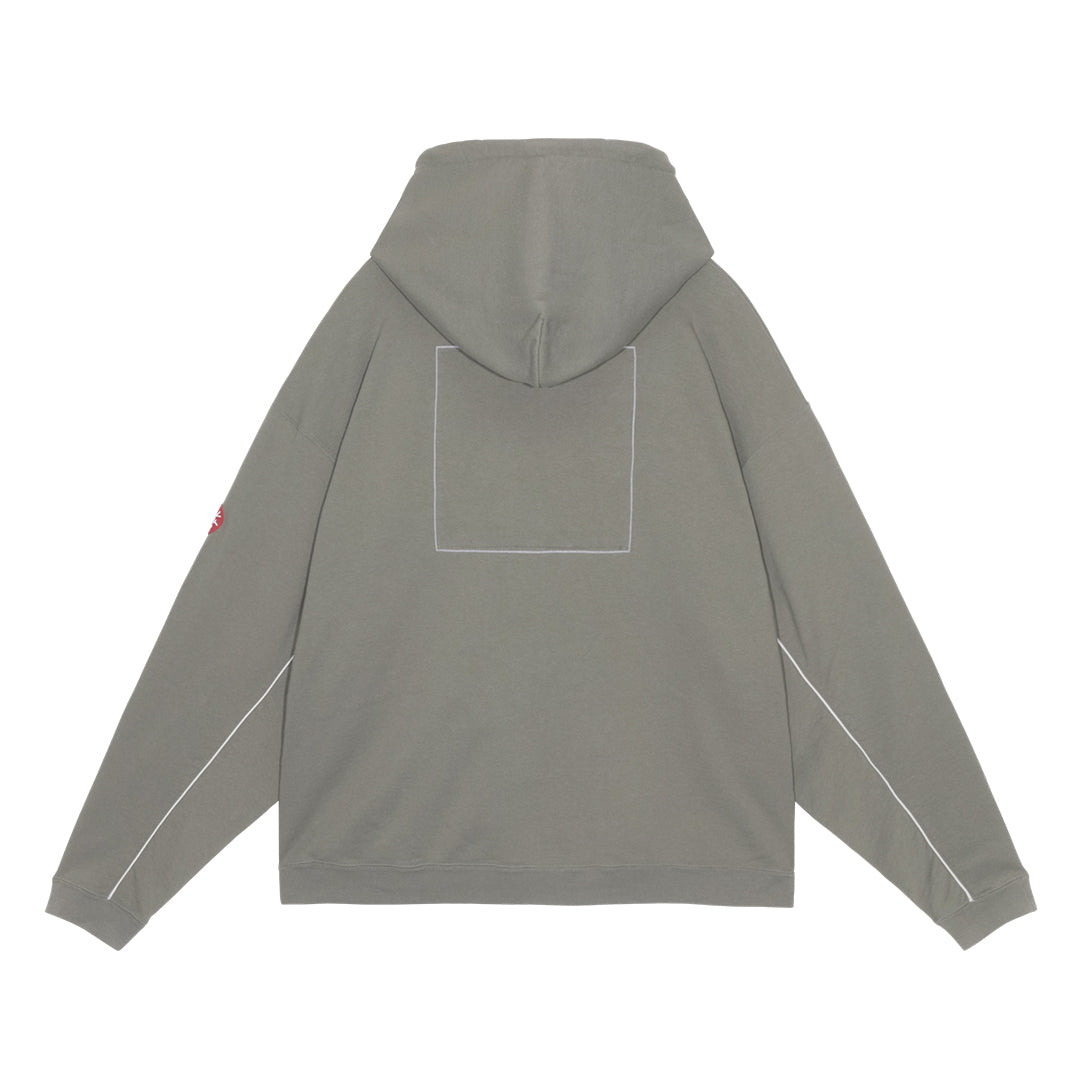 CES28CS13 SOLID LOOSE HOODY GREEN