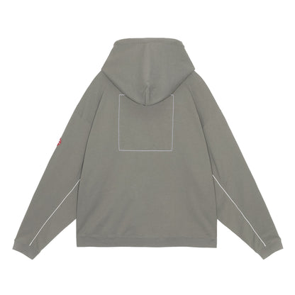 CES28CS13 SOLID LOOSE HOODY GREEN