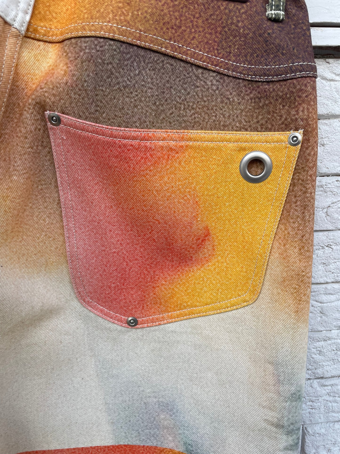 004121409-P	NEWCOMMUNE Baggy  Denim Shorts Rigid