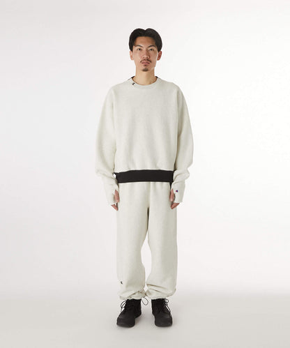 C8-C042 / CREWNECK SWEATSHIRT CHARCOAL