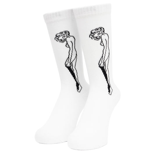 Cathie Socks White