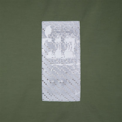CES26SH01 CN TWILL OPEN SHIRT GREEN