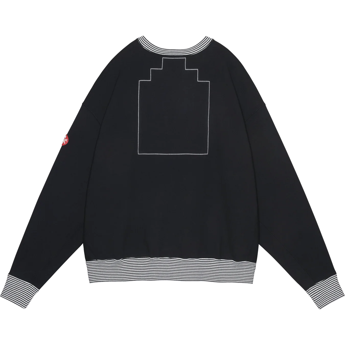 CES28CS04 LIPS DISPLAY CREW NECK BLACK