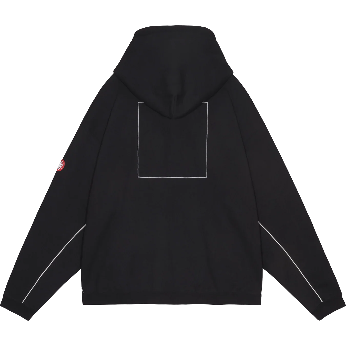 CES28CS13 SOLID LOOSE HOODY BLACK