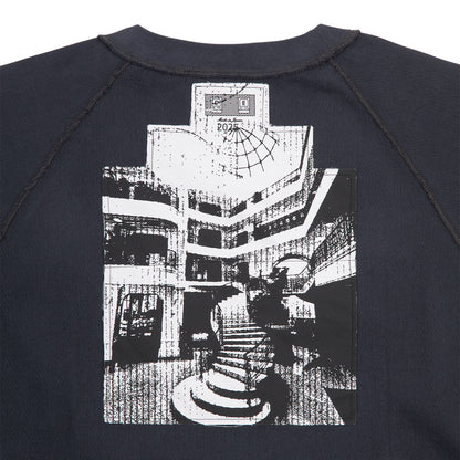 CES28CS23 MD P2P RAGLAN LONG SLEEVE CHARCOAL