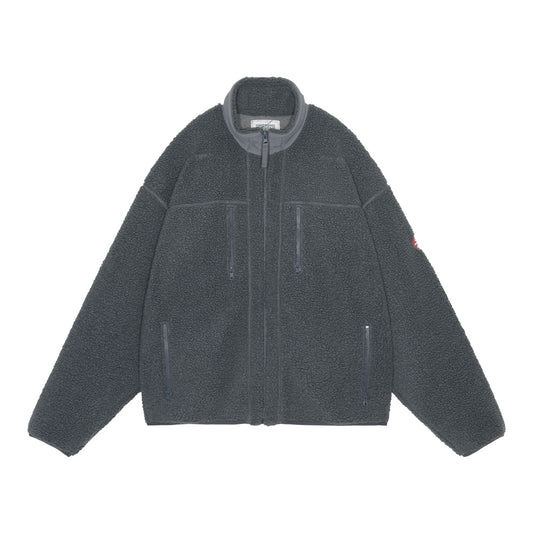 CES28CS26 STAND COLLAR BOA ZIP UP GREY