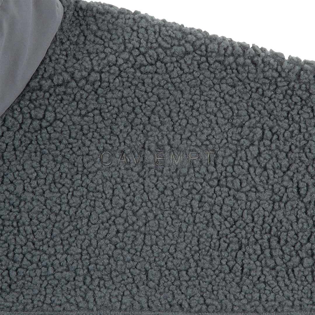 CES28CS26 STAND COLLAR BOA ZIP UP GREY