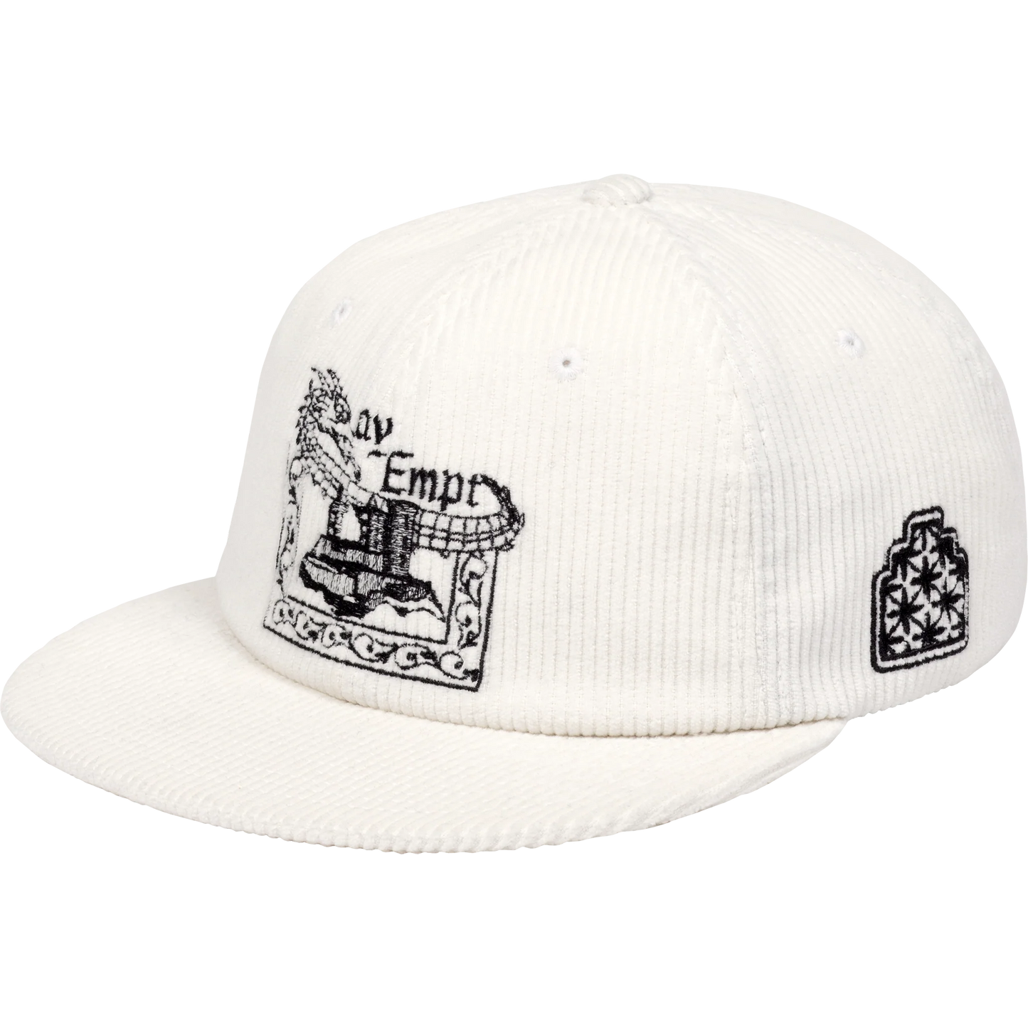 CES28G05 DRAGON CASTLE CAP WHITE