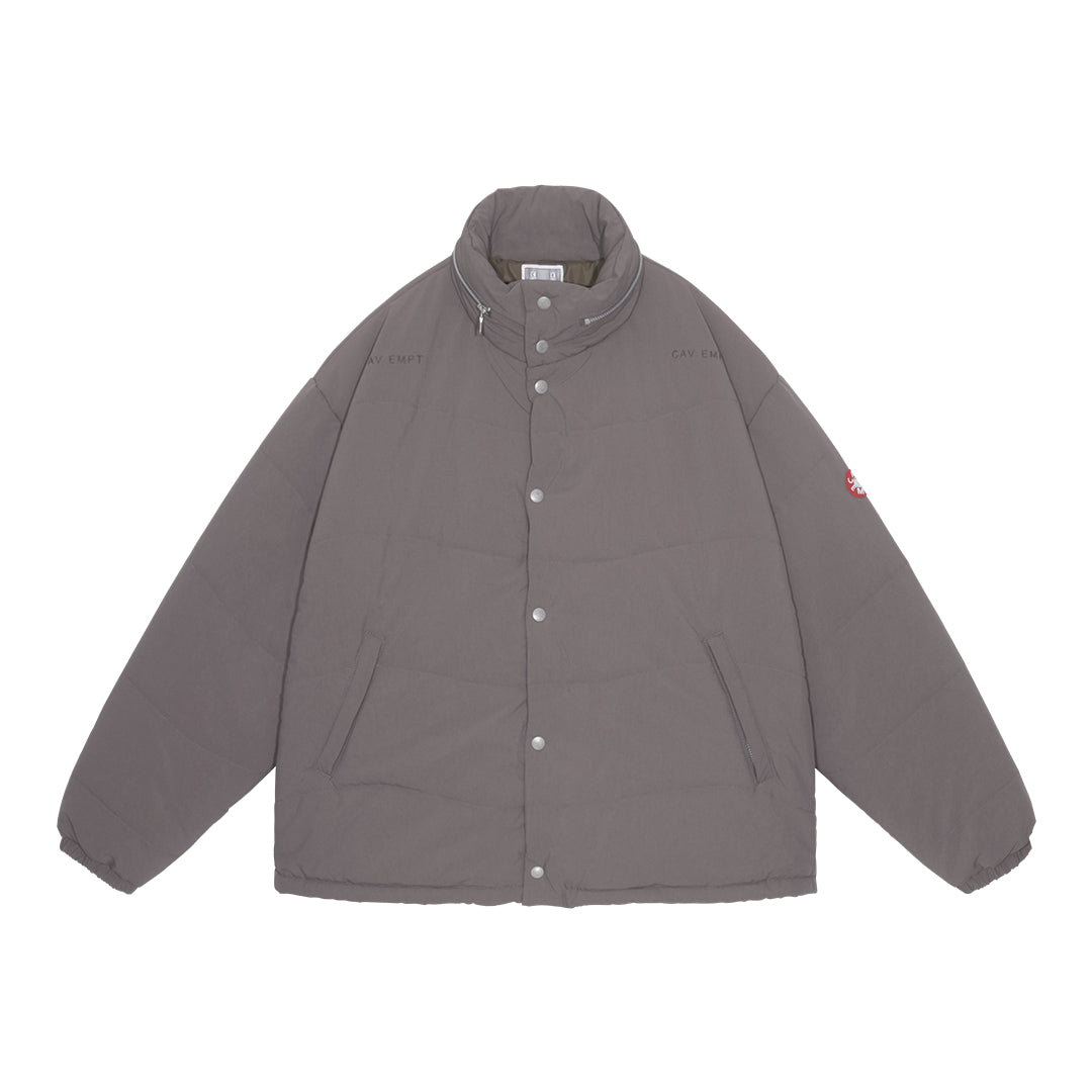 CES28JK02 WAVE STITCH PUFF JACKET GREY