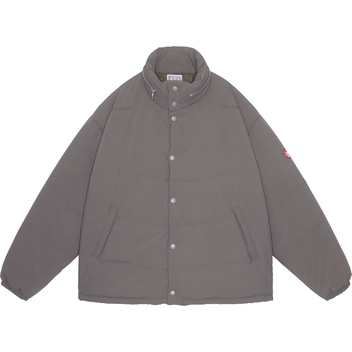CES28JK02 WAVE STITCH PUFF JACKET GREY