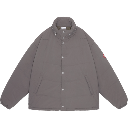 CES28JK02 WAVE STITCH PUFF JACKET GREY