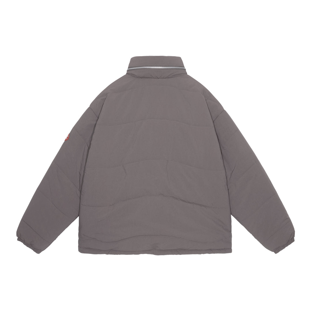 CES28JK02 WAVE STITCH PUFF JACKET GREY