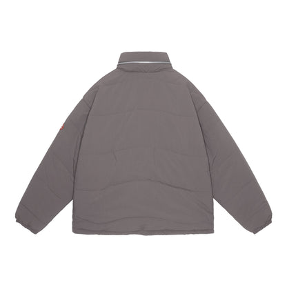 CES28JK02 WAVE STITCH PUFF JACKET GREY