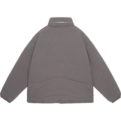 CES28JK02 WAVE STITCH PUFF JACKET GREY