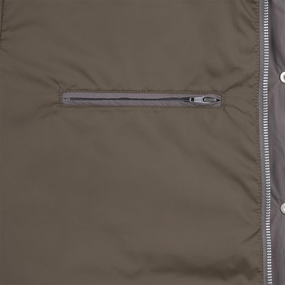 CES28JK02 WAVE STITCH PUFF JACKET GREY