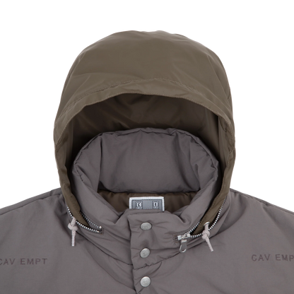 CES28JK02 WAVE STITCH PUFF JACKET GREY