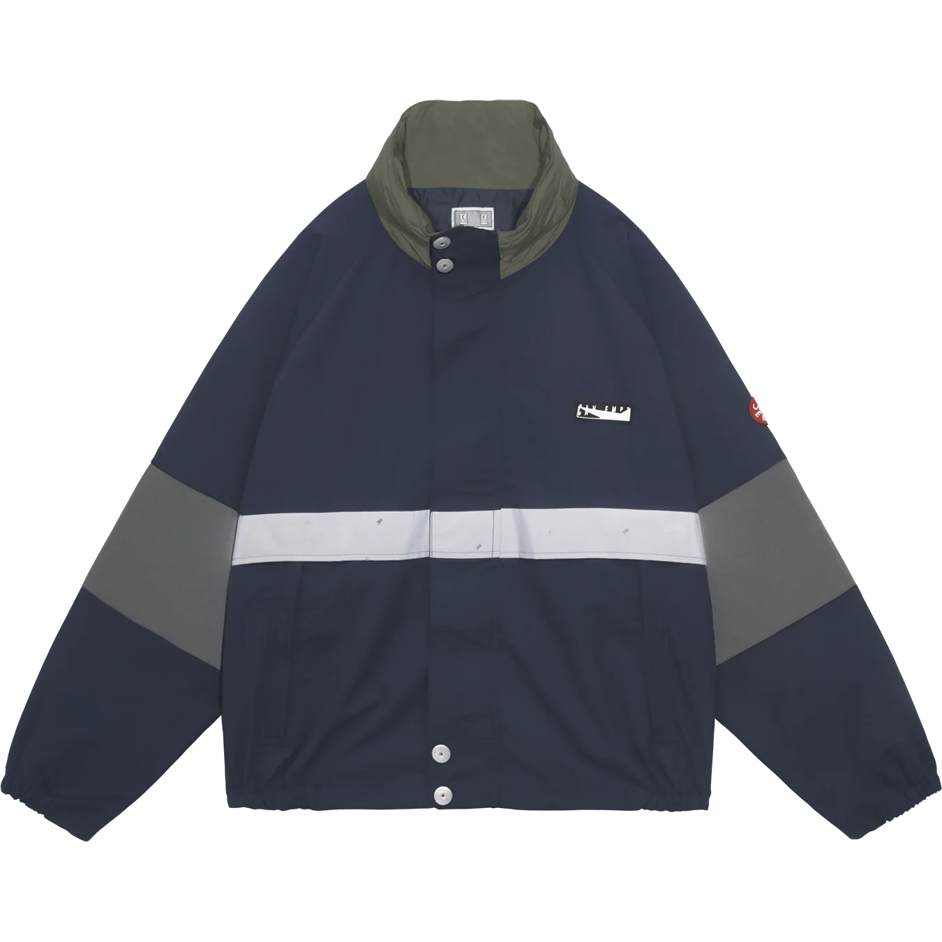CES28JK12 REFLECT TAPE SAILING JACKET NAVY