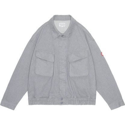 CES28JK18 ASH COMMUNITY BUTTON JACKET GREY