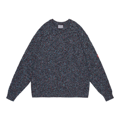 CES28KN03 MIX COLOURS LOOSE KNIT GREY