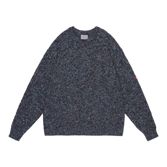 CES28KN03 MIX COLOURS LOOSE KNIT GREY
