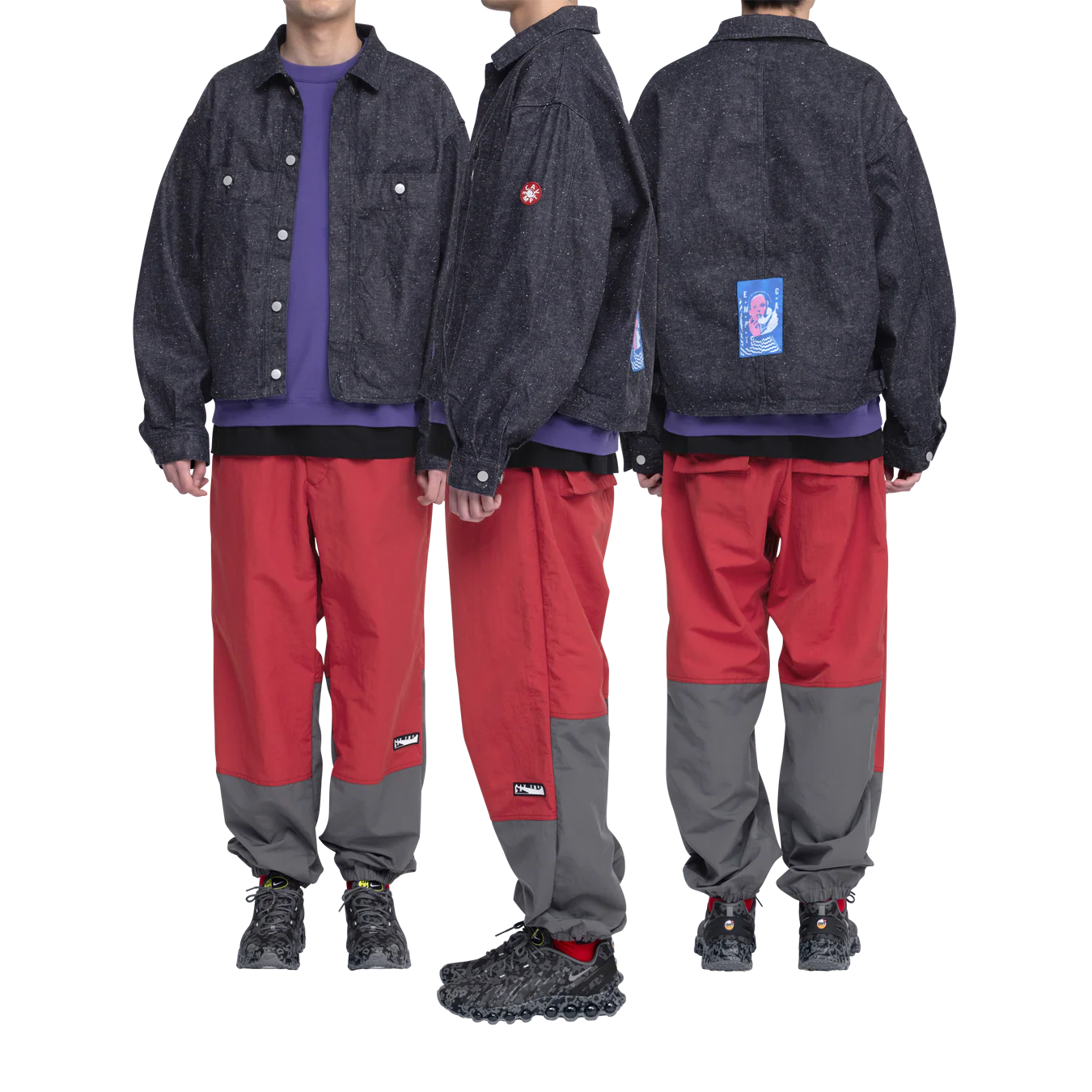 CES28JK24 NEP DENIM TRUCKER JACKET INDIGO