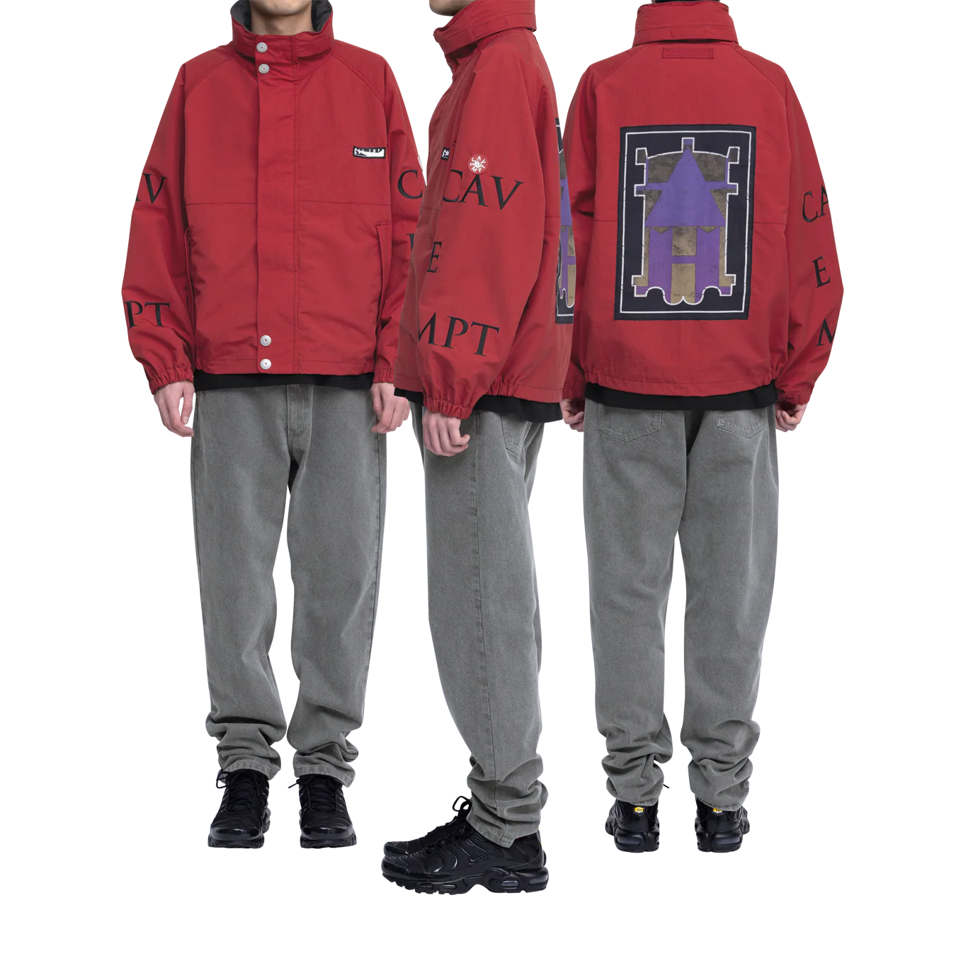 CES28JK13 HMTNT SAILING JACKET RED