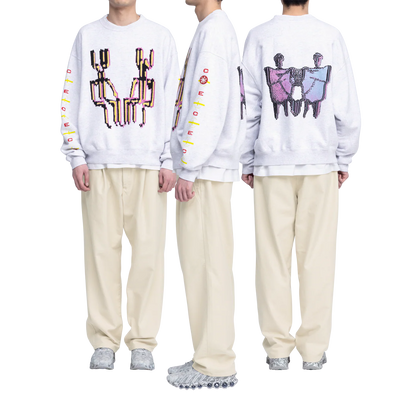 CES28CS03 SCAN 8 CREW NECK GREY