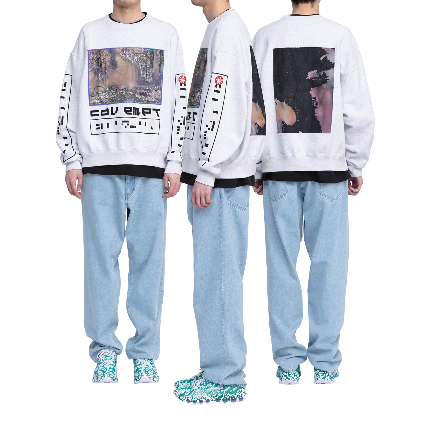 CES28CS02 GONDOL4W1$H CREW NECK GREY