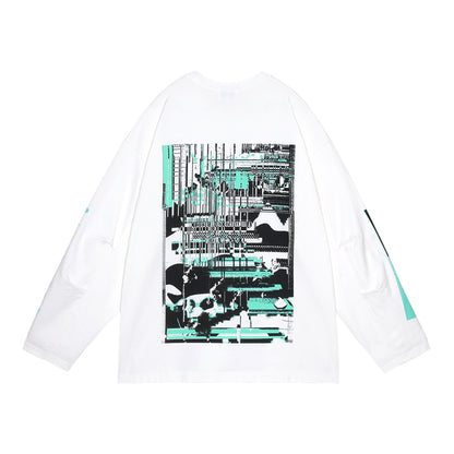 CES28LT05 PERFORMERAMA HEAVY LONG SLEEVE T WHITE