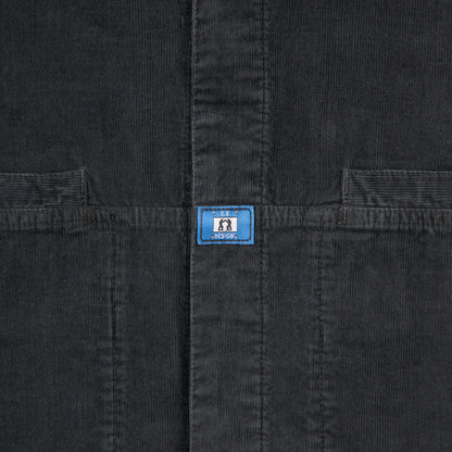 CES28SH03 OVERDYE CORD DESIGN BIG SHIRT CHARCOAL