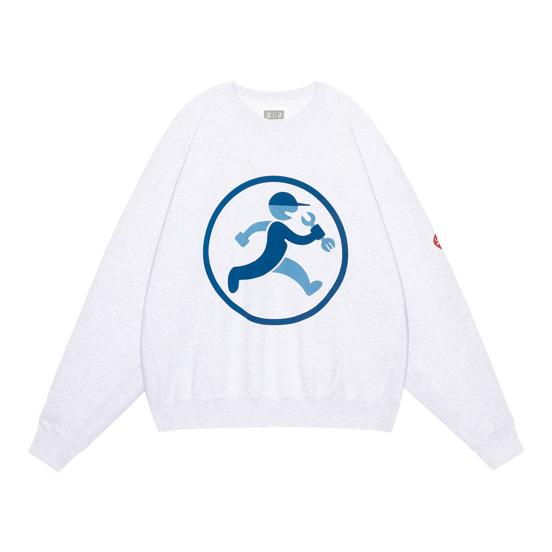 CES29CS01 AS HSF-001 CREW NECK GREY