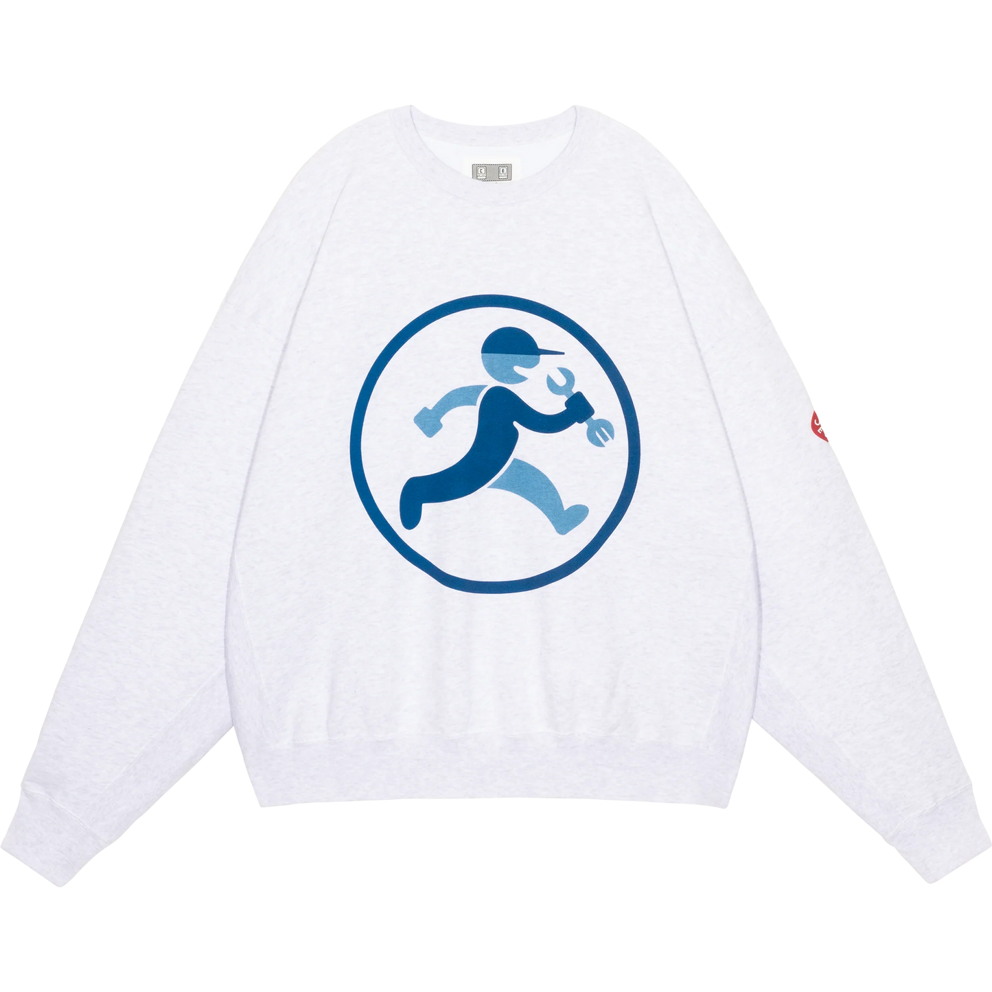 CES29CS01 AS HSF-001 CREW NECK GREY