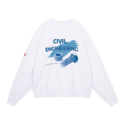 CES29CS01 AS HSF-001 CREW NECK GREY