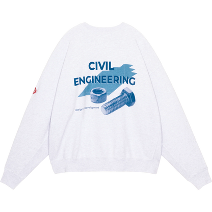 CES29CS01 AS HSF-001 CREW NECK GREY
