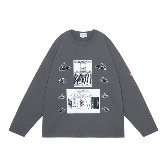 CES29CS13 FK ExpDwp LONG SLEEVE CHARCOAL