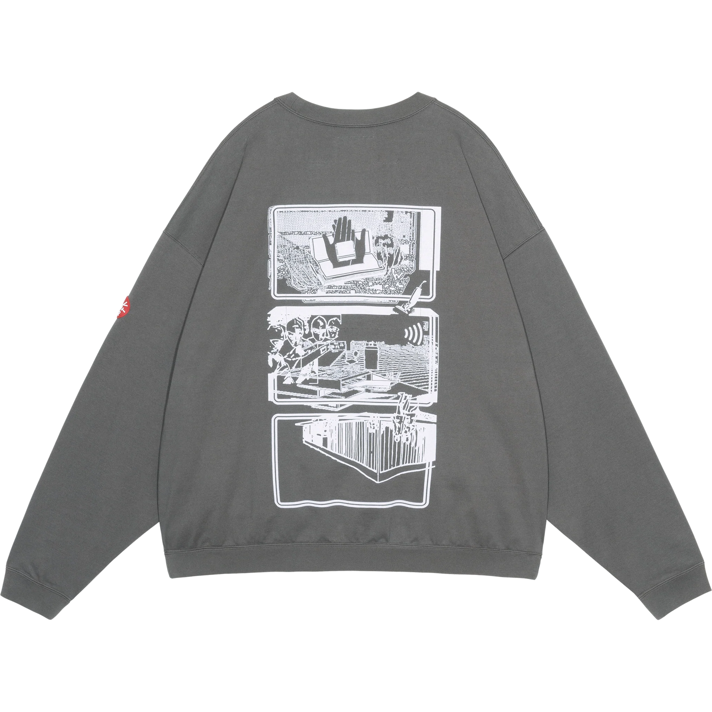 CES29CS28	MD Clean Room LIGHT BIG CREW NECK CHARCOAL