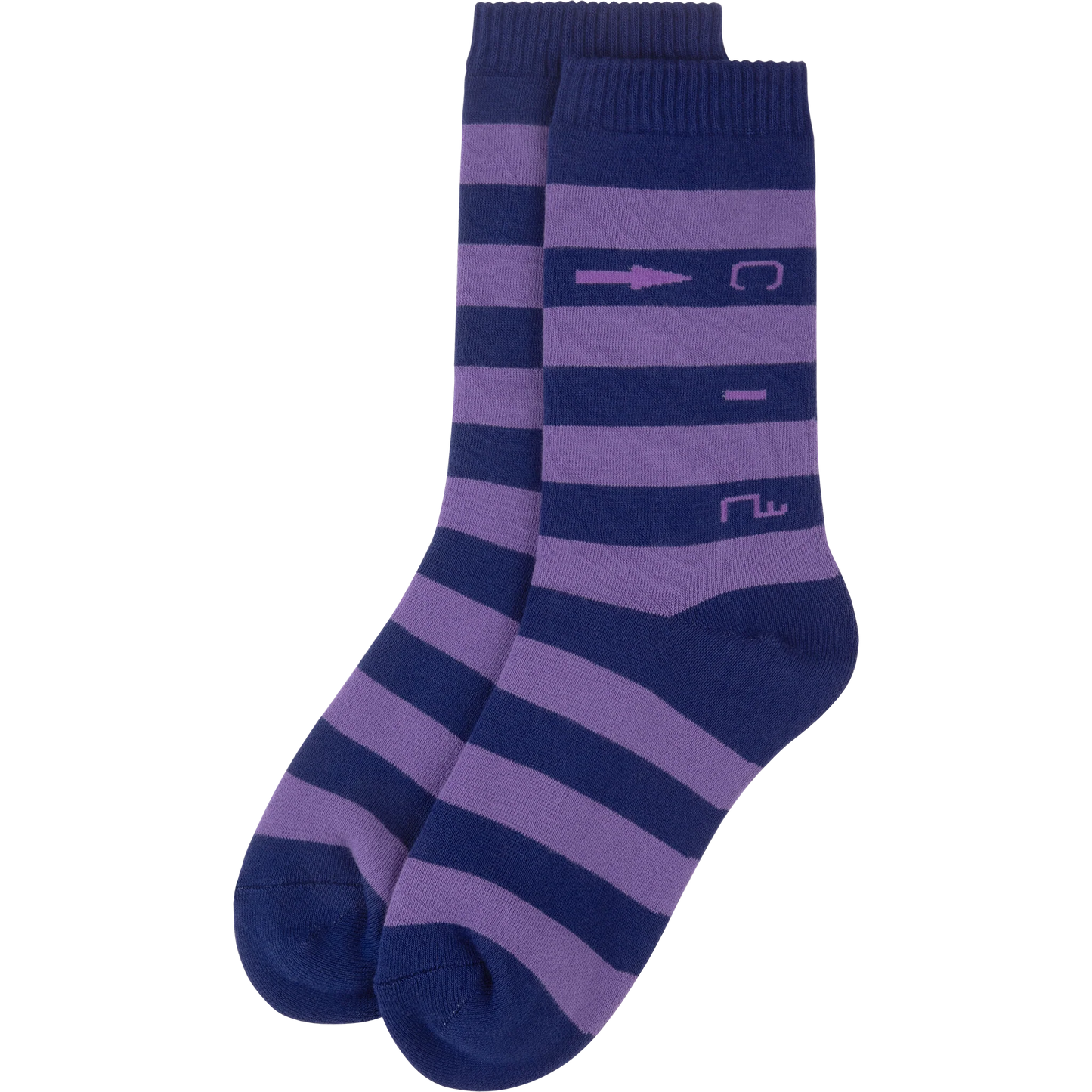 CES29G01 →C.2 STRIPE SOCKS NAVY