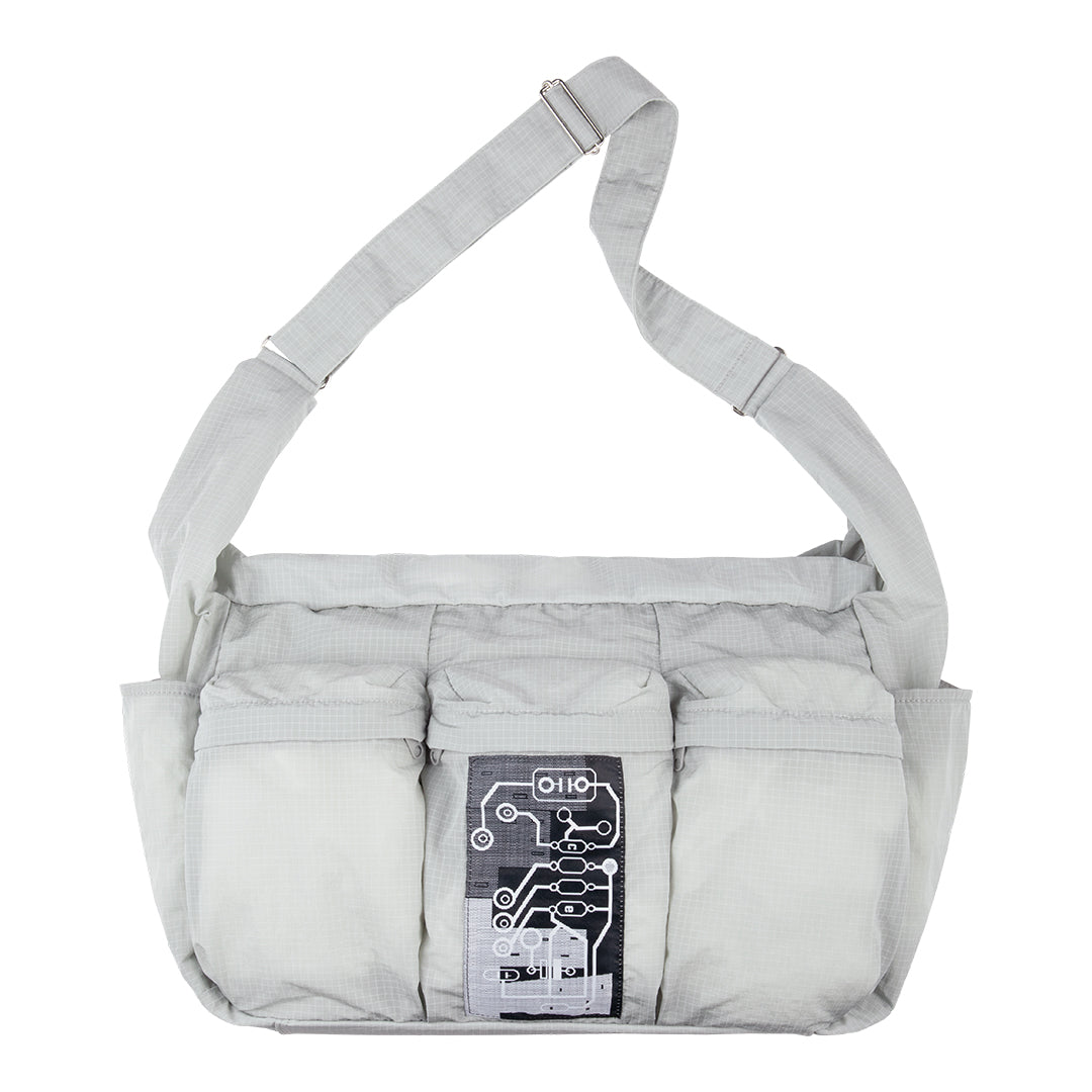CES29G08 DEVELOPED LIGHT SHOULDER BAG GREY