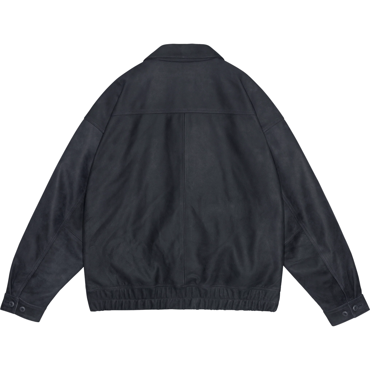 CES29JK02 COMMUNITY LEATHER JACKET GREY