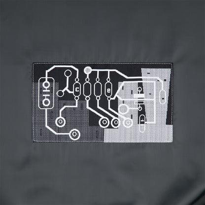 CES29JK02 COMMUNITY LEATHER JACKET GREY