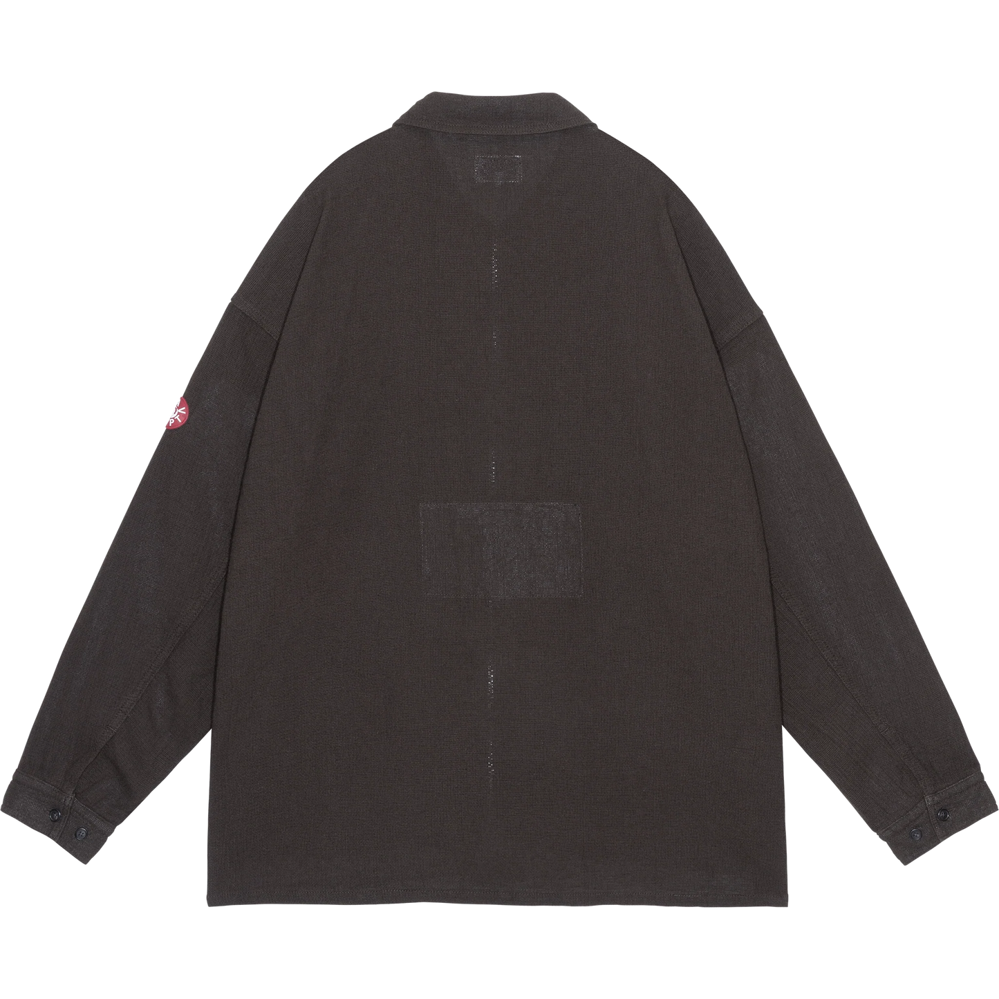 CES29JK15 WELT POCKETS ZIP SHIRT JACKET CHARCOAL