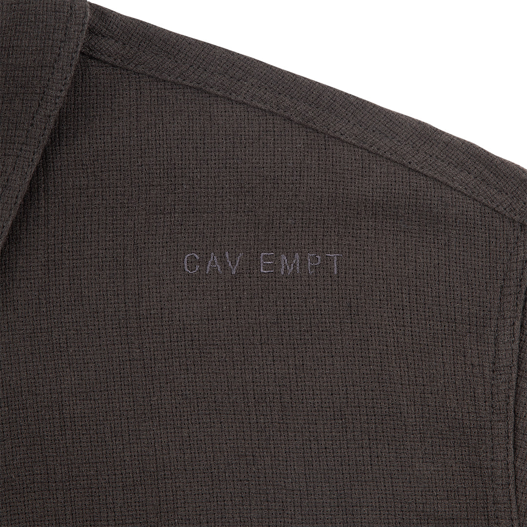 CES29JK15 WELT POCKETS ZIP SHIRT JACKET CHARCOAL