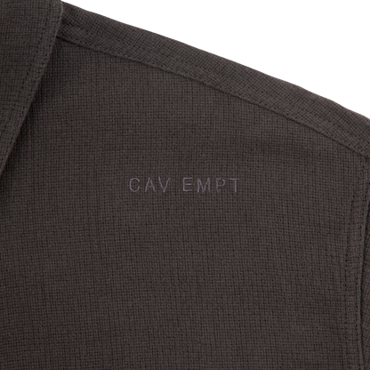 CES29JK15 WELT POCKETS ZIP SHIRT JACKET CHARCOAL
