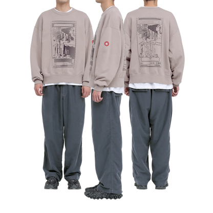 CES29CS04 MD Ostension CREW NECK BEIGE