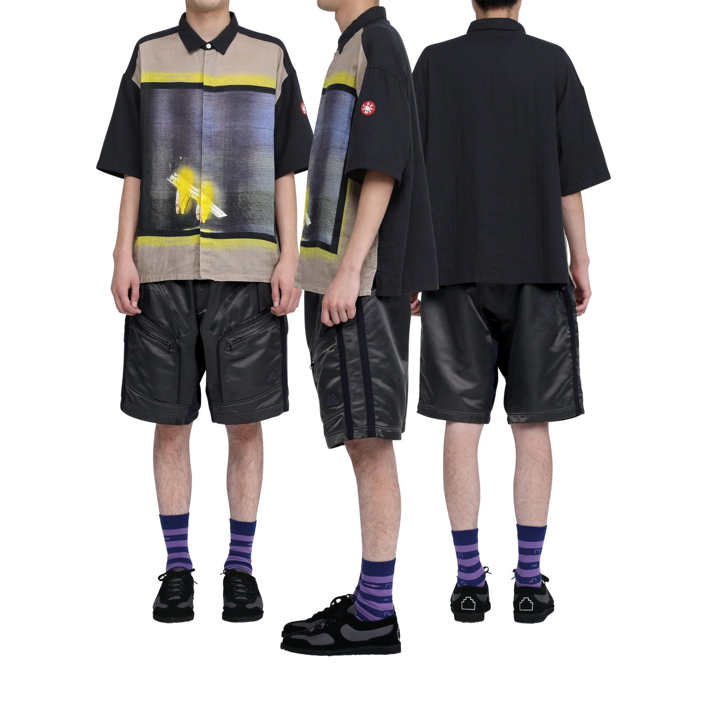 CES29SH06 AS Tk52 SHORT SLEEVE SHIRT BLACK