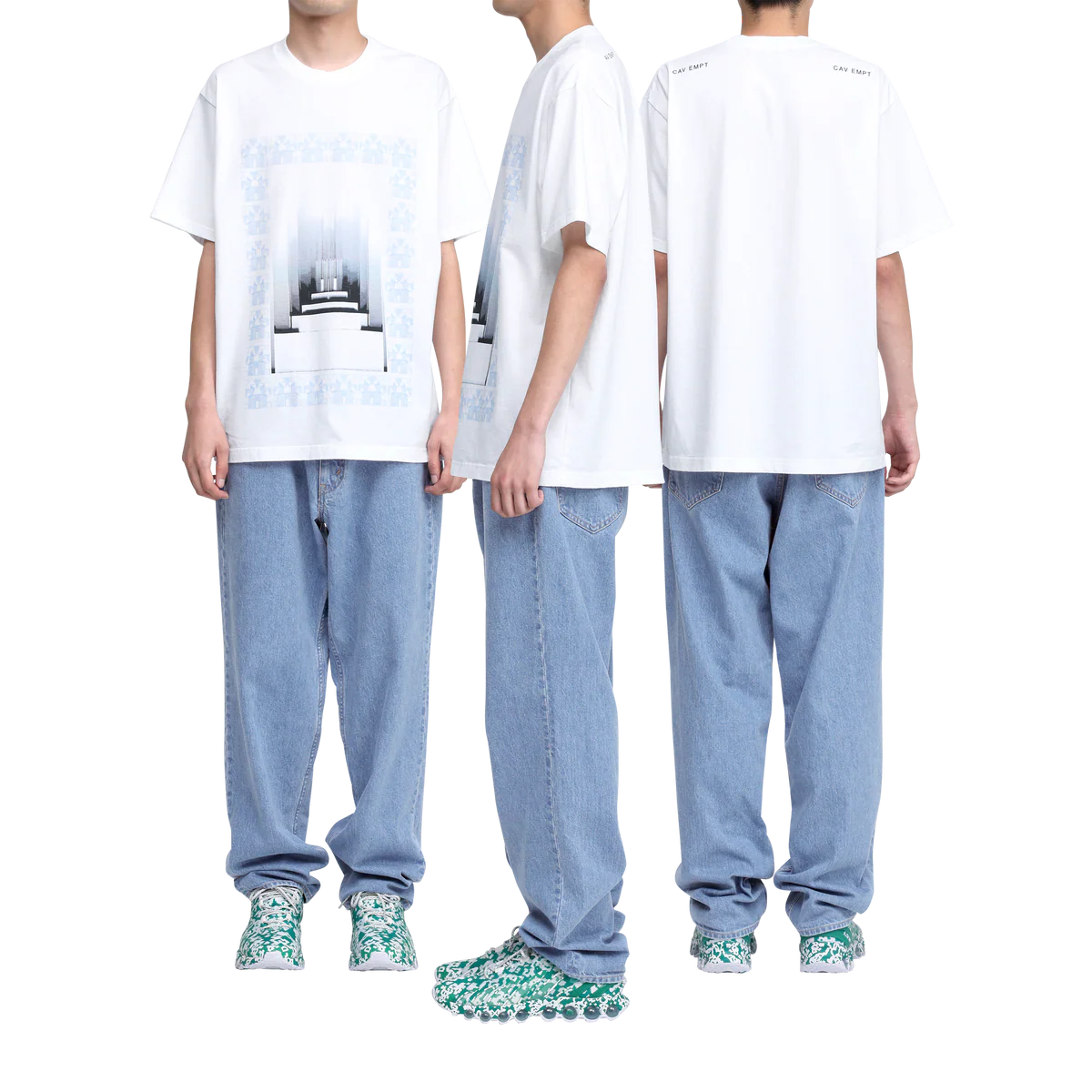 CES29PT01 1992 WASHED NEP DENIM INDIGO