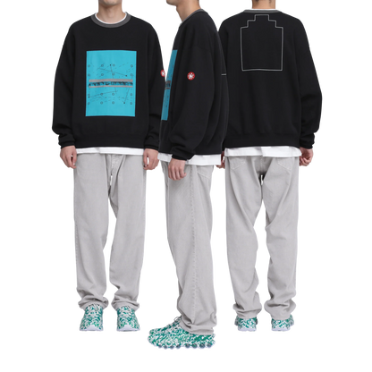 CES29CS10 AS MCCO CREW NECK BLACK