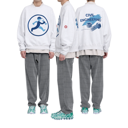 CES29CS01 AS HSF-001 CREW NECK GREY